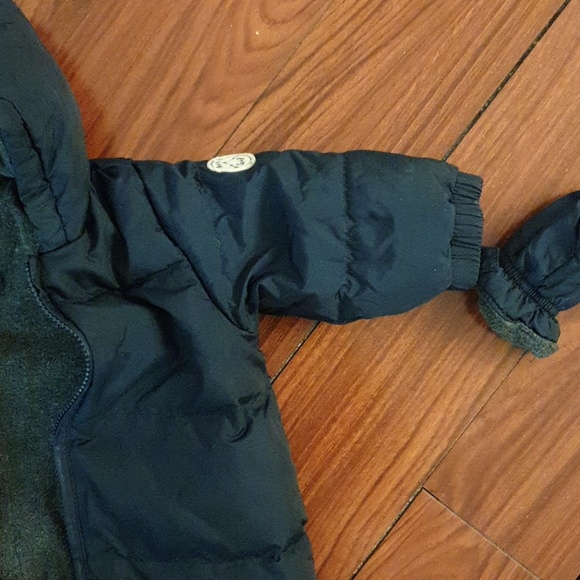 Baby Gap Down puffer snowsuit w. fleece - Picture 4 of 8